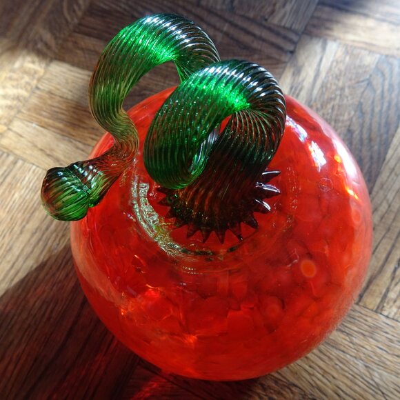 Vintage Glass Pumpkin - Picture 7 of 11